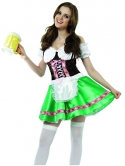 Beer Girl Green - Oktoberfest Costumes
